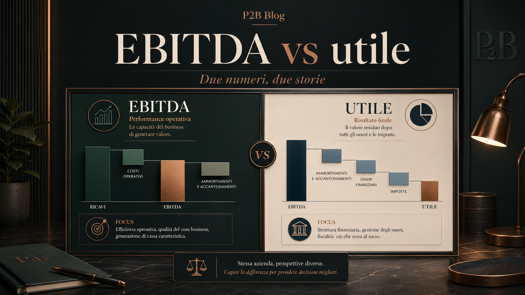 EBITDA vs utile: perché non raccontano la stessa storia