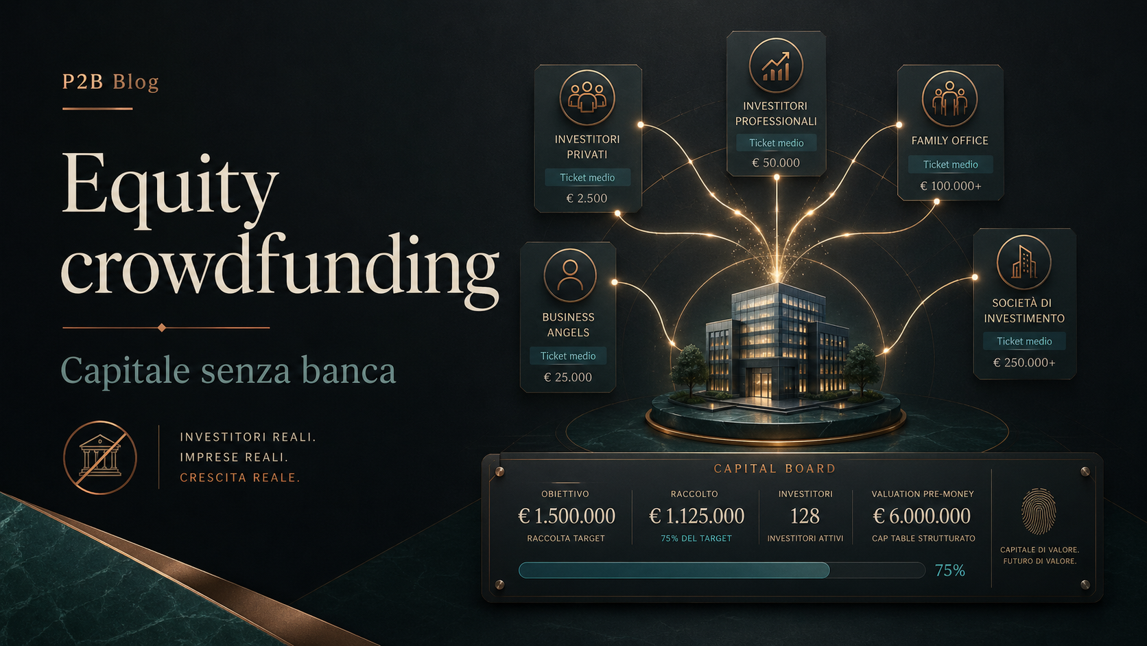 Equity crowdfunding: raccogliere capitale senza banca